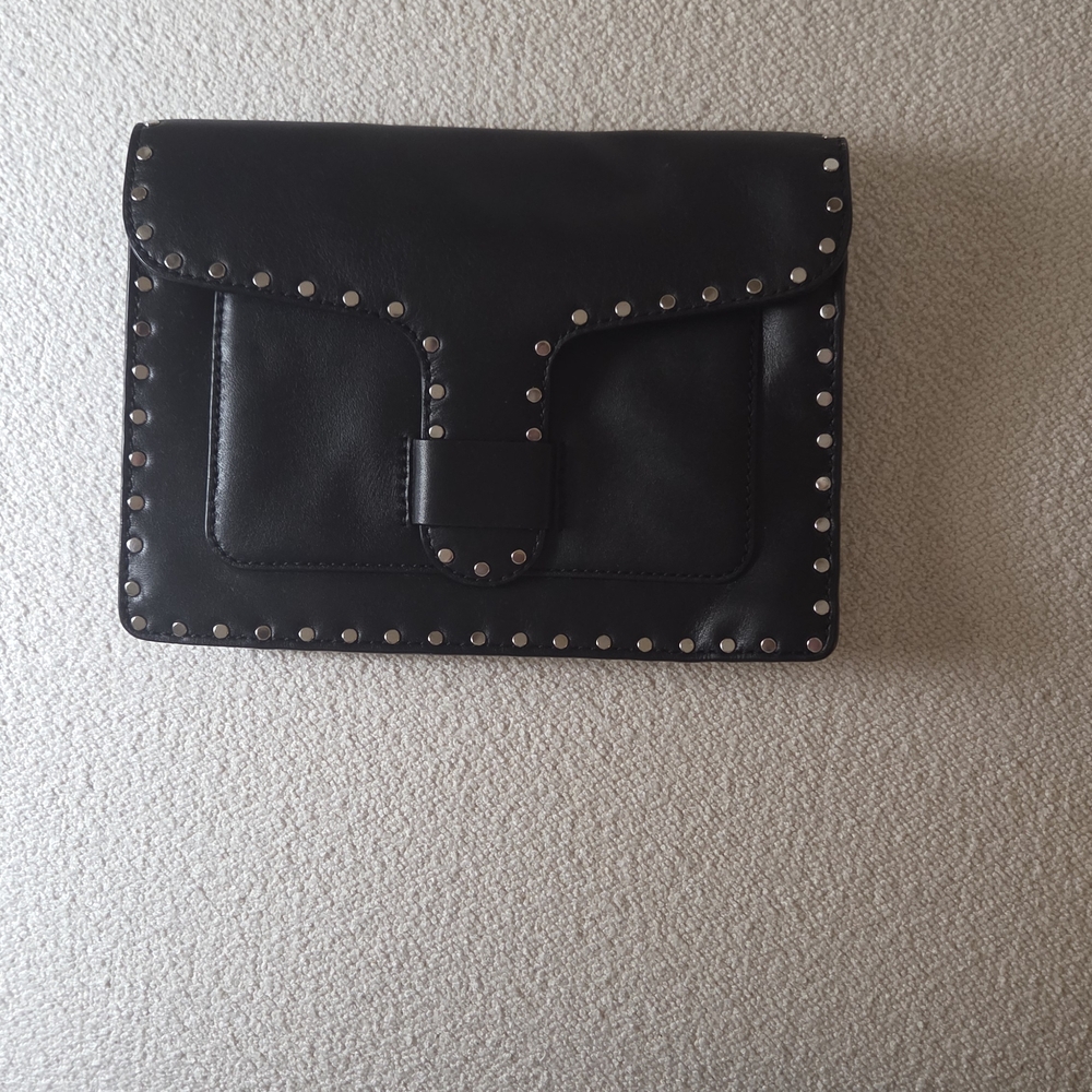 Rebecca Minkoff Black Studded Clutch